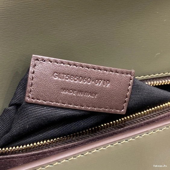LOULOU LEATHER SMOOTH IN SATCHEL YSL CARRE 0801
